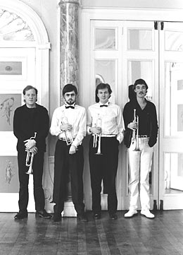 Phil Minton, Guy Barker, Dave Plews, Dick Pearce