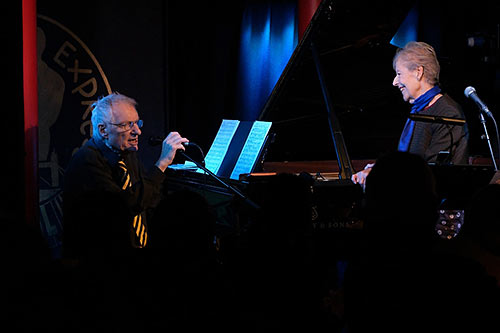 Mike and Kate Westbrook. PizzaExpress 2023. Photo credit Robert Crowley