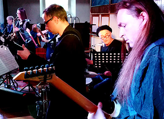 The GRANITE band at Ashburton - photo: Matthew North