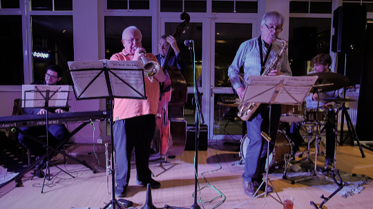 Henry Lowther's 'Still Waters' - live at Churston Golf Club, Torbay. photo Stan Willis